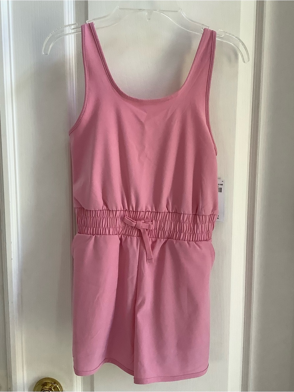 Abercrombie Kids YPB Pink Scoop Neck Romper Size 9/10 NWT